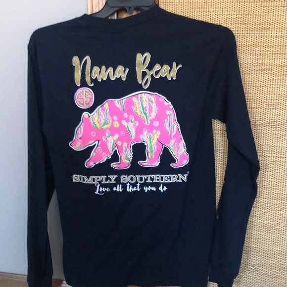 Simply Southern Tops Simply Southern Long Sleeve Tee